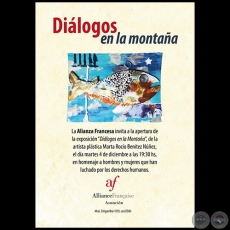 Dilogos en la montaa - Exposicin de Marta Roco Bentez Nez - Martes, 04 de Diciembre de 2018